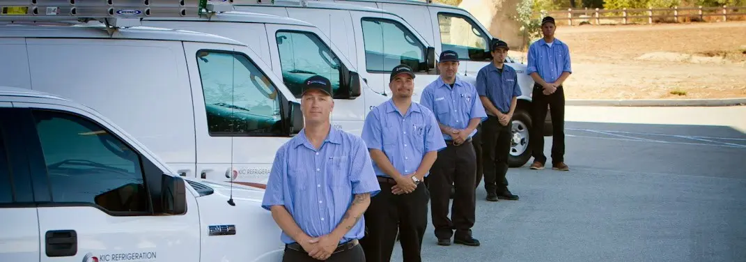 KIC Refrigeration crew ready for Heat Pump Installation jobs across Marathon